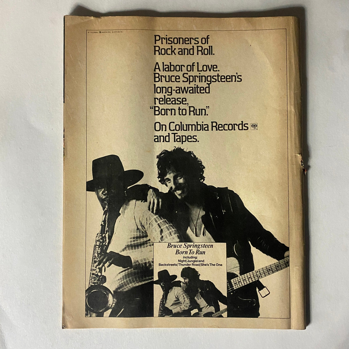 Vintage Circus Magazine October 1975 No. 120 Greg Allman No Label