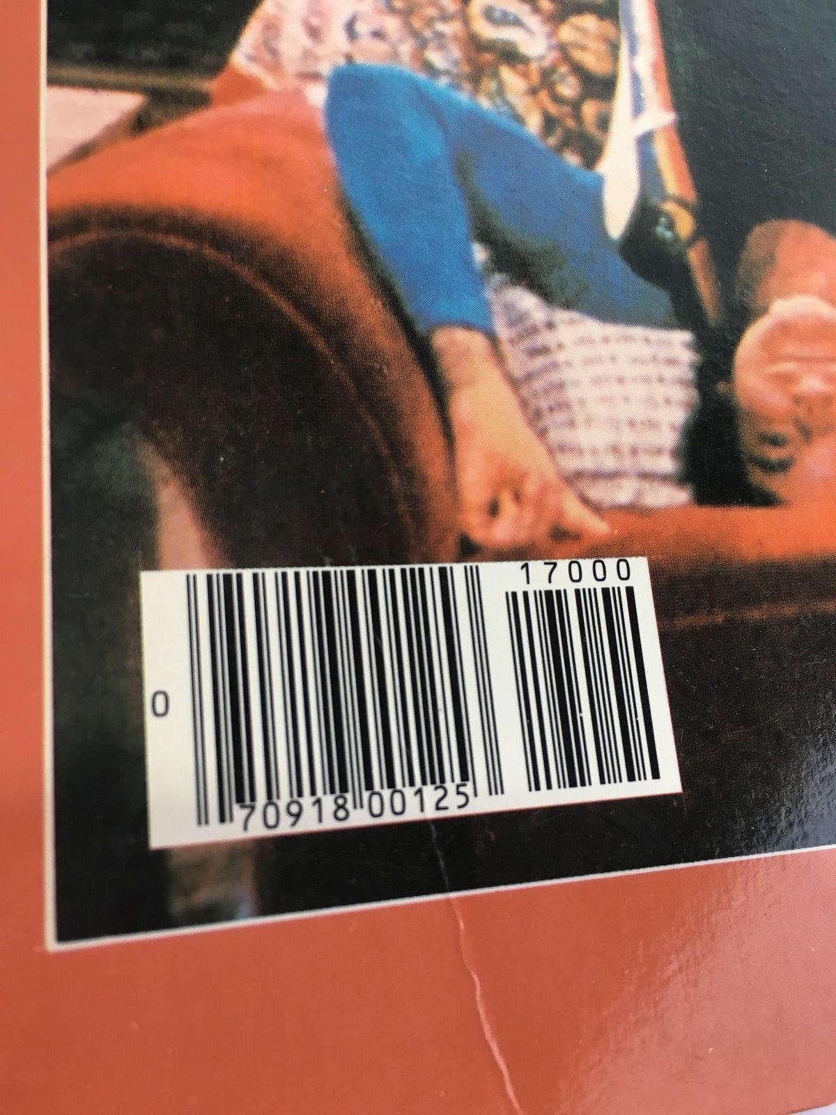 Barcode image from Lot of 3 The Mork & Mindy Activity Book and Magazine showing a UPC code on the back cover.