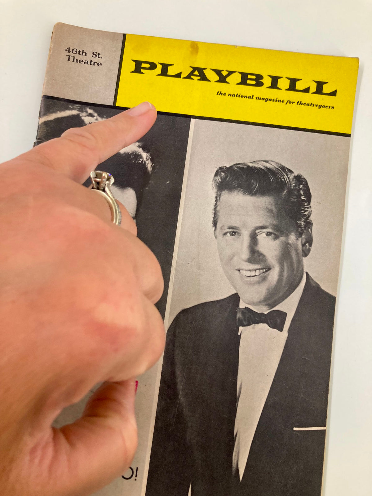 1967 Playbill for I Do I Do featuring Gordon MacRae at the 46th Street Theatre, showcasing vintage design and theatrical history.