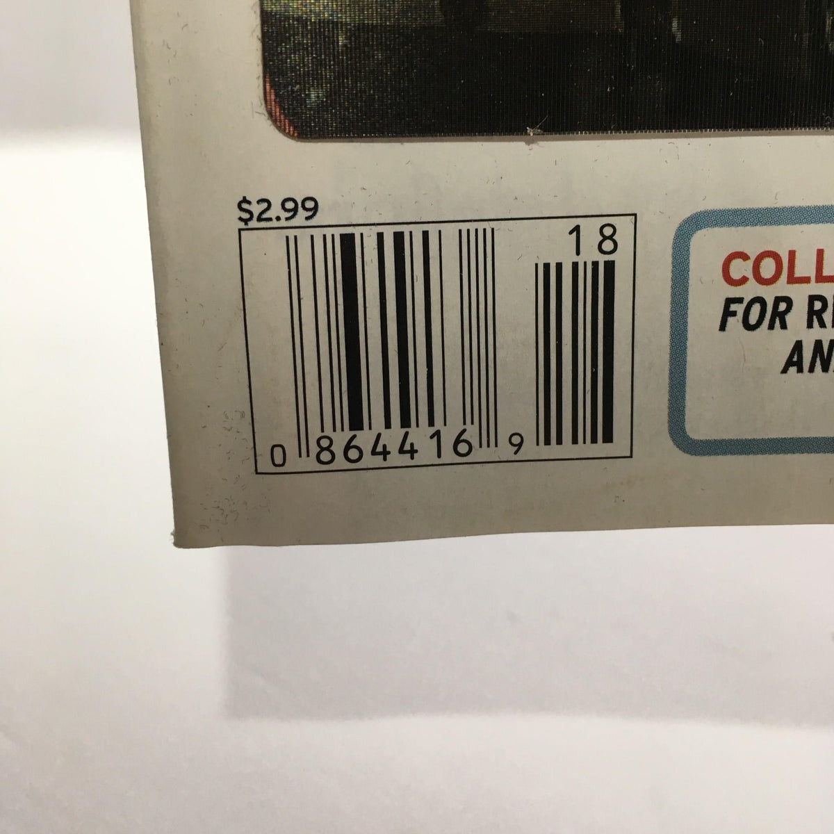 Barcode on the back of the TV Guide May 1-7 2005 Star Wars edition priced at $2.99.