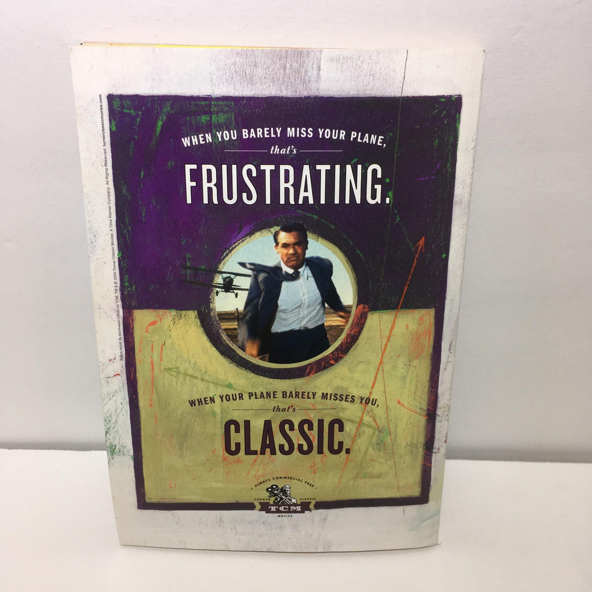 A humorous advertisement design stating 'Frustrating' with a vintage illustration, featured in the TV Guide Aug 14-20 2005 with The Beatles Ringo Starr.
