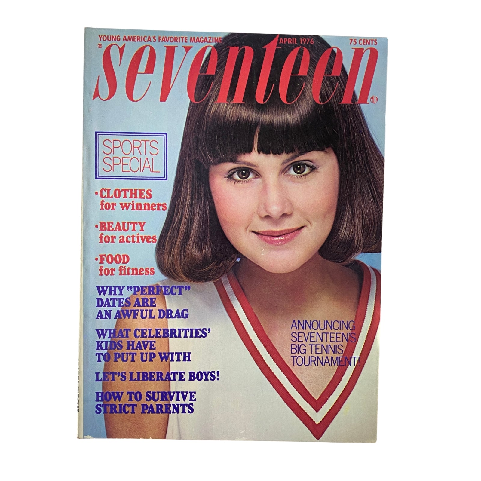 Seventeen April 1976 Survive Strict Parents Vintage Magazine
