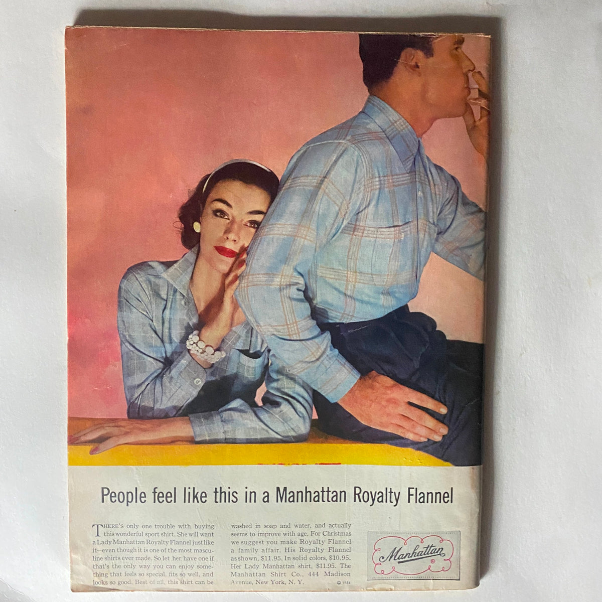 Vintage Time Magazine November 15, 1954 Vol 64 No. 20 Governor George M. Leader