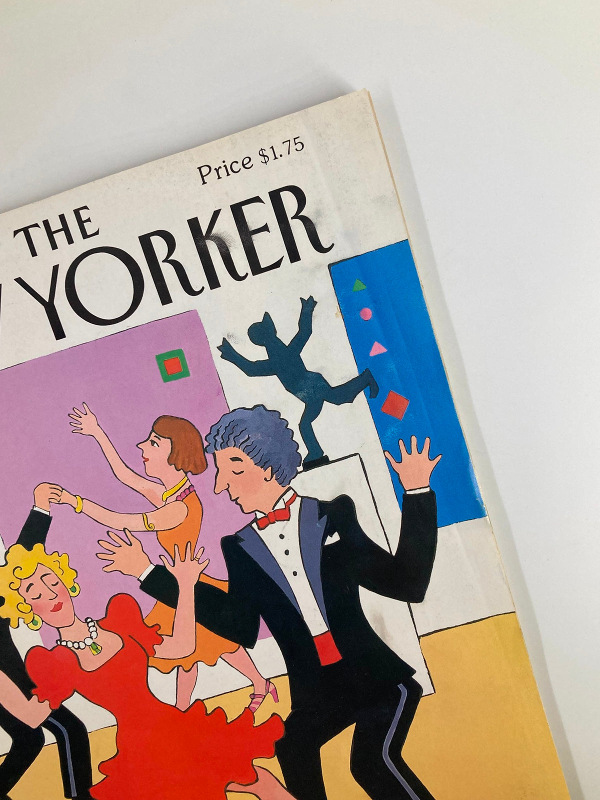 Cover of The New Yorker magazine dated December 11, 1989, featuring avant-garde artwork titled "Ballroom Dance" by Barbara Westman, depicting a vibrant ballroom scene.