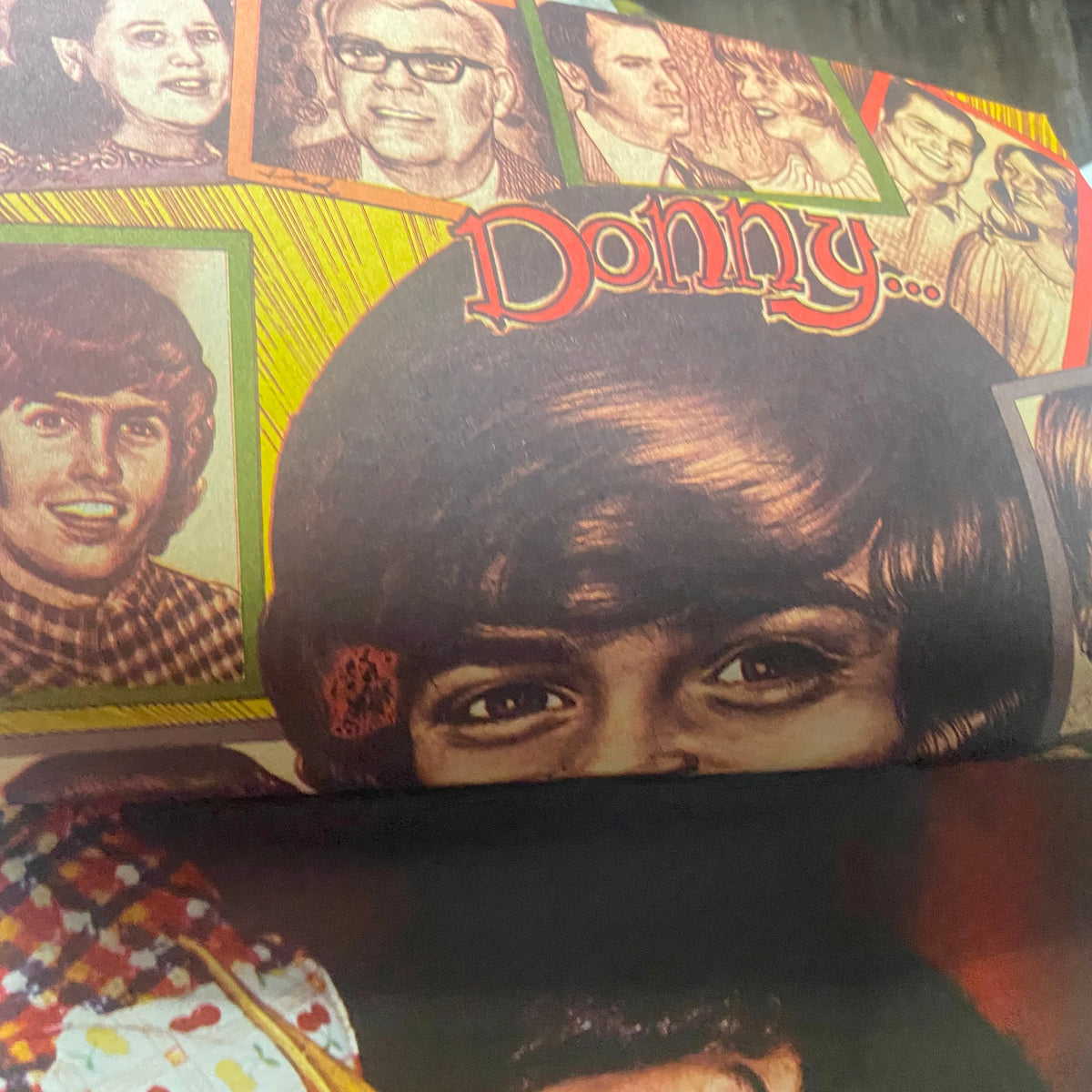 Vintage 16 Magazine Winter 1974 Donny Osmond, Randy Mantooth VG w Poster No Label