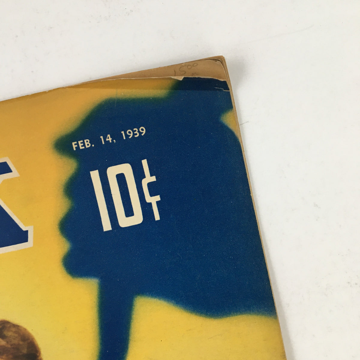 Cover of Look Magazine February 14, 1939 featuring date and price tag with a vintage aesthetic.