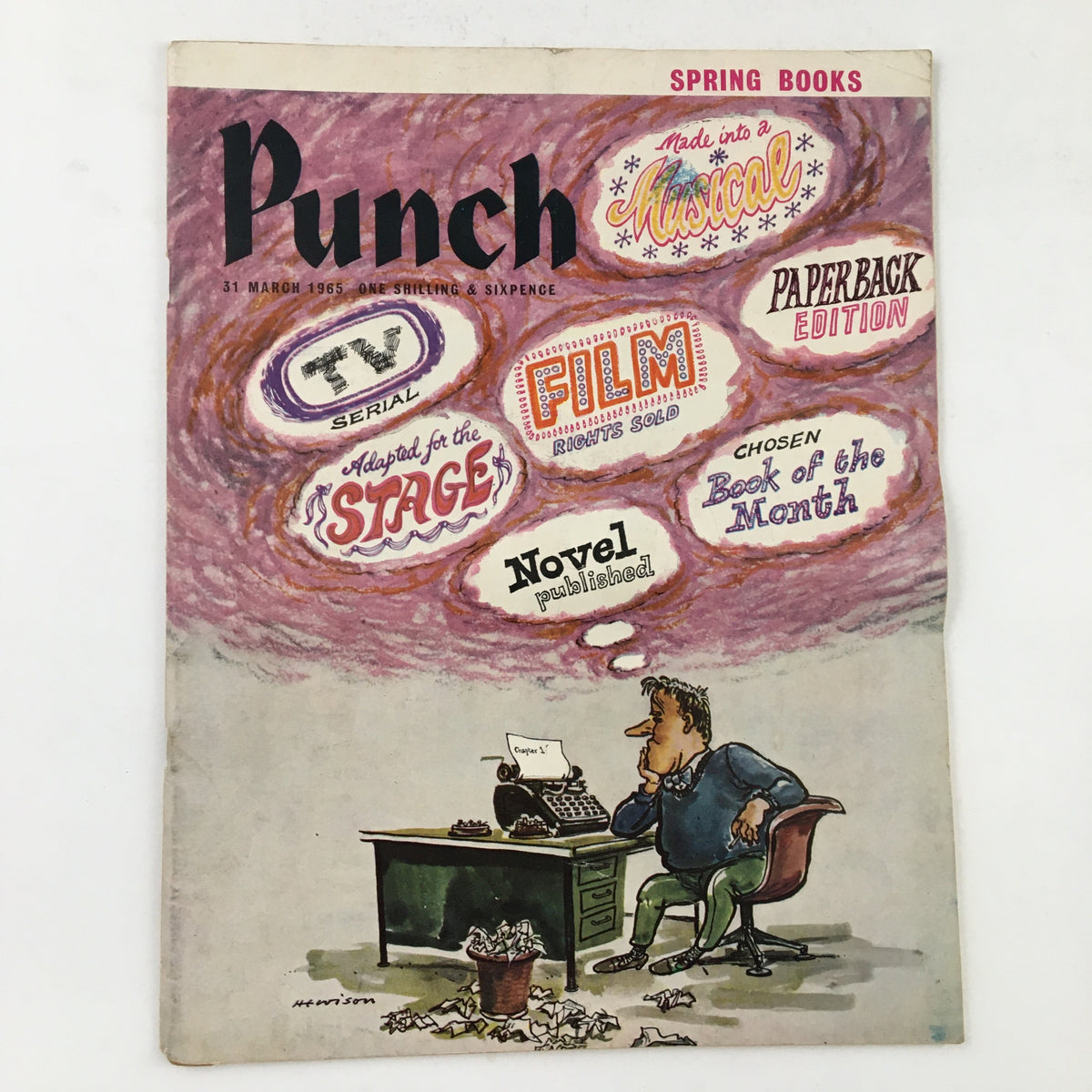 Punch Magazine March 1965 - Vintage Collectible