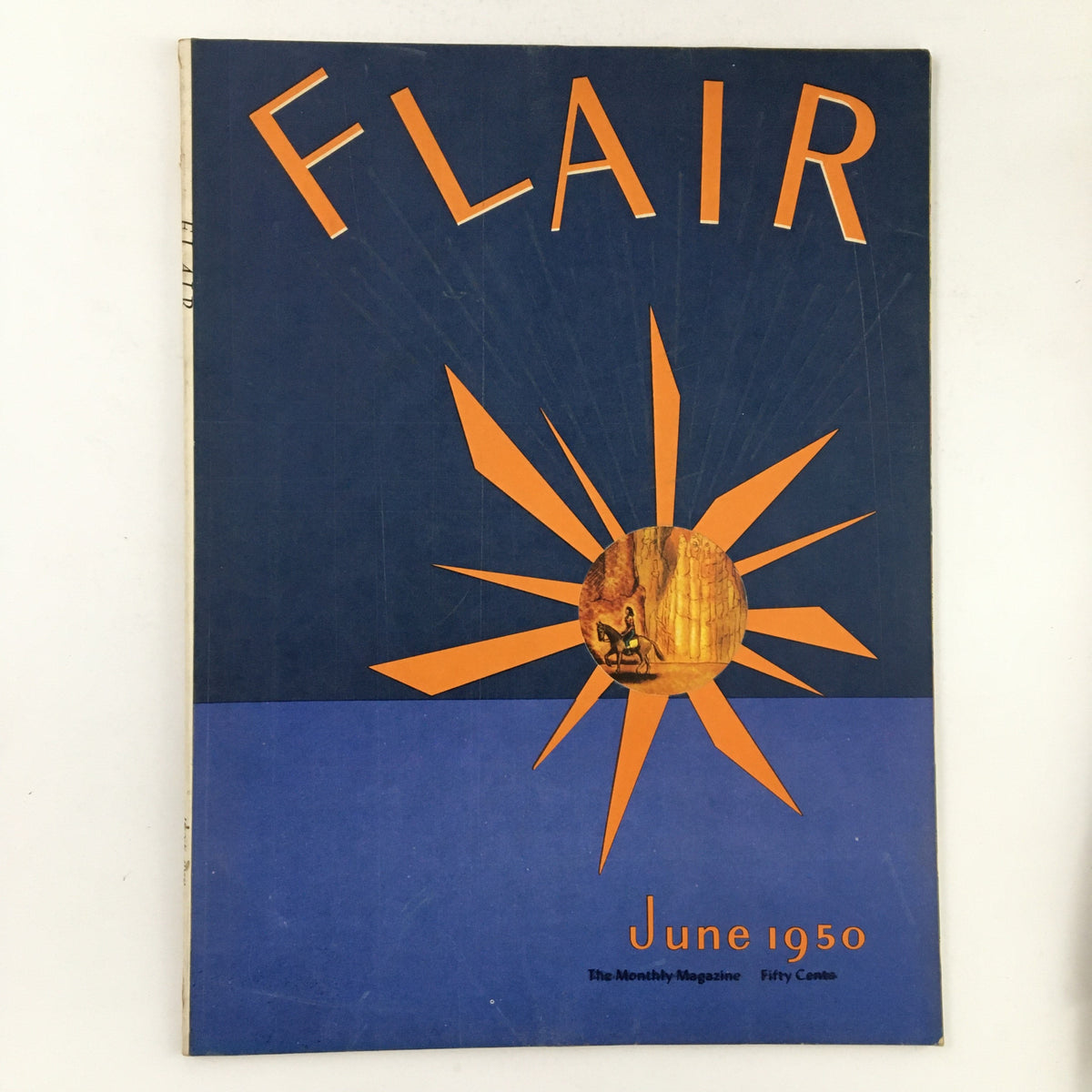 Flair Magazine June 1950 Summer & Travel Art Photography No Label