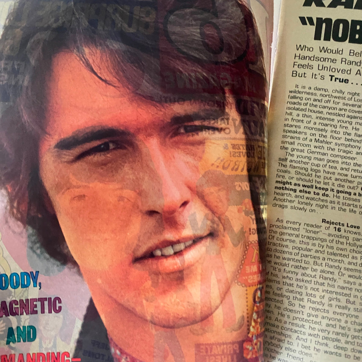 Vintage 16 Magazine March 1974 Randy Mantooth, The Jackson 5 w Poster
