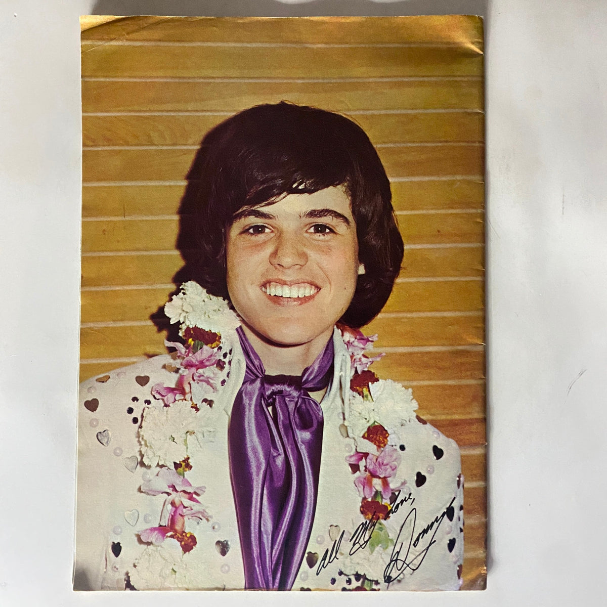 Vintage 1972 The Fantastic Osmonds Magazine A Daily Mirror Special w Poster No Label
