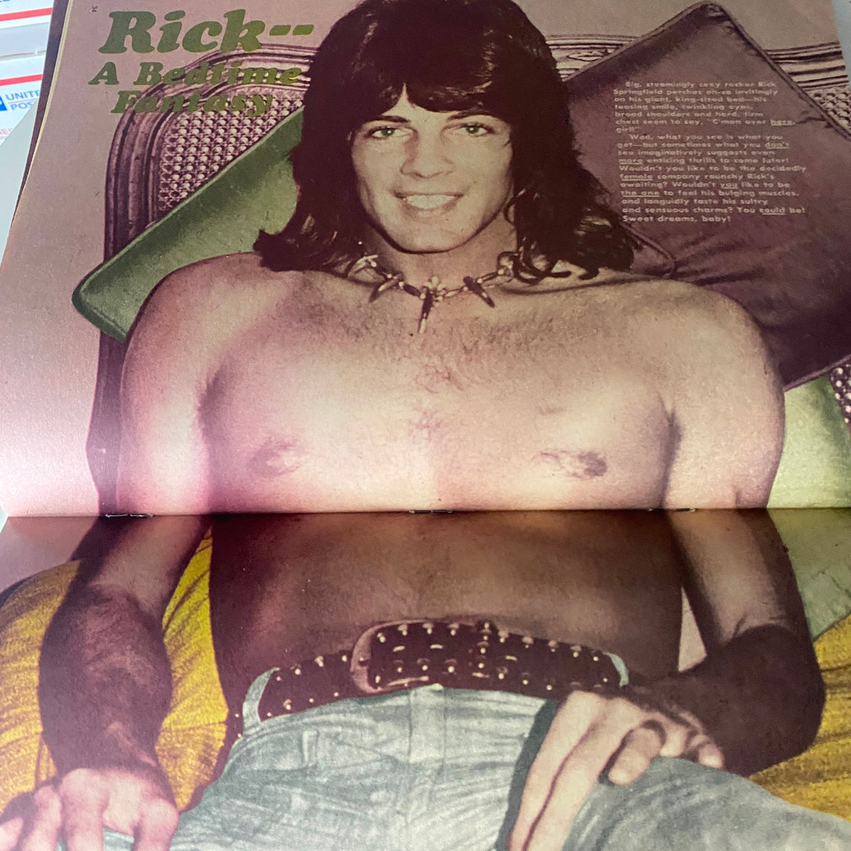 Vintage 16 SPEC Magazine August 1974 Linda Blair, Donny & Marie VG w Poster
