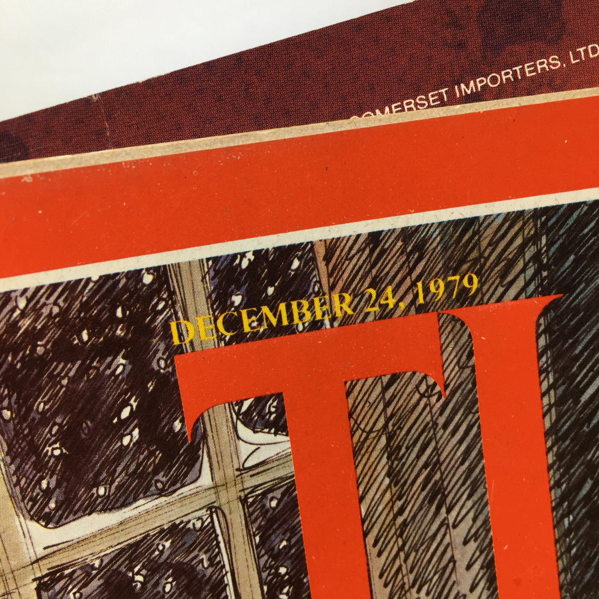 Time Magazine Dec 24 1979 showing the date prominently on the cover. This vintage magazine highlights the issue called The Cooling America.
