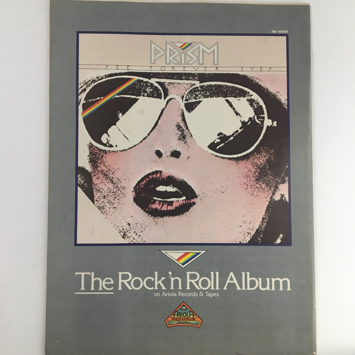 Back cover of Circus Magazine September 28, 1978 with advertisement for 'The Rock’n Roll Album' by Prism on Ariola Records and Tapes.