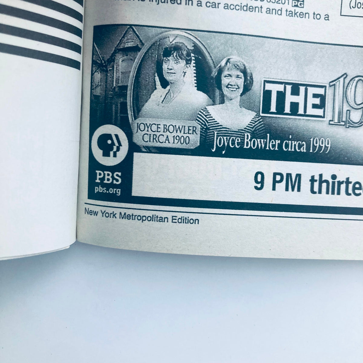 Inside page from TV Guide Magazine June 24, 2000, showcasing New York Metropolitan Edition and featuring content related to PBS programming.