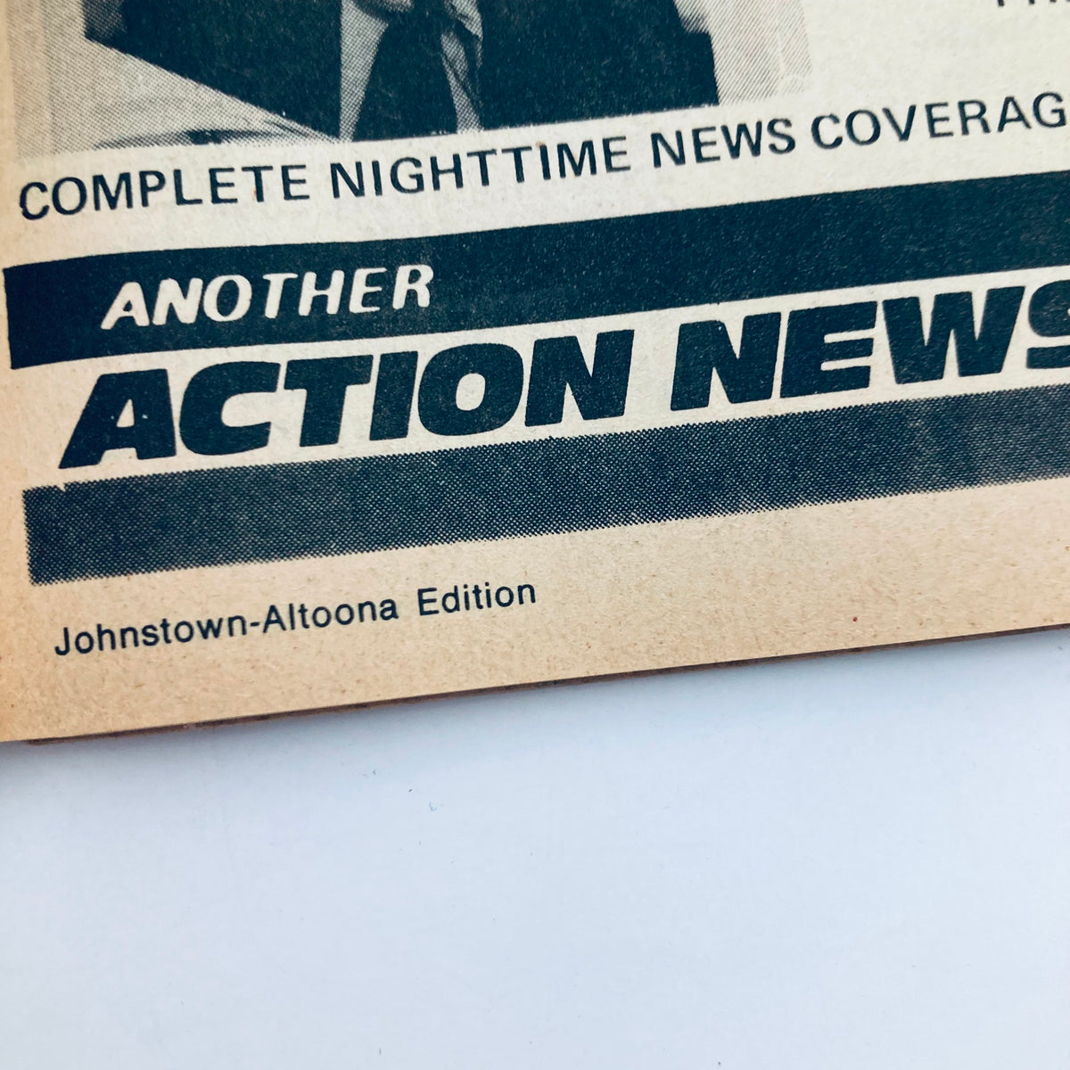 TV Guide Magazine June 25 1983 Johnstown-Altoona Edition, showcasing nighttime news coverage and advertisements, reflecting early 1980s media.