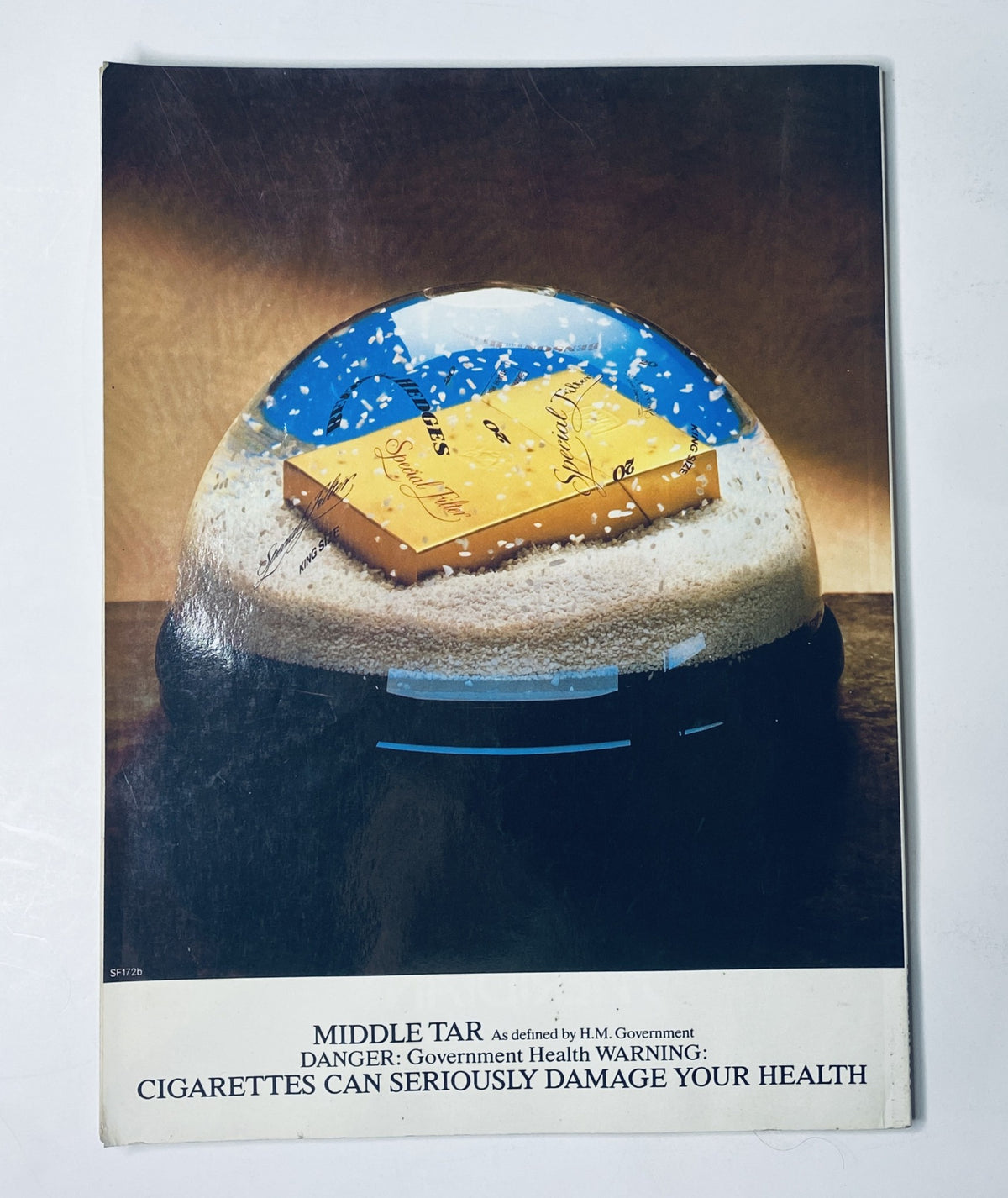 Cover of CAR Magazine February 1986 featuring Japanese Cars with a focus on Honda Accord and Toyota Celica GT, displayed with a creative visual of a government health warning on smoking.