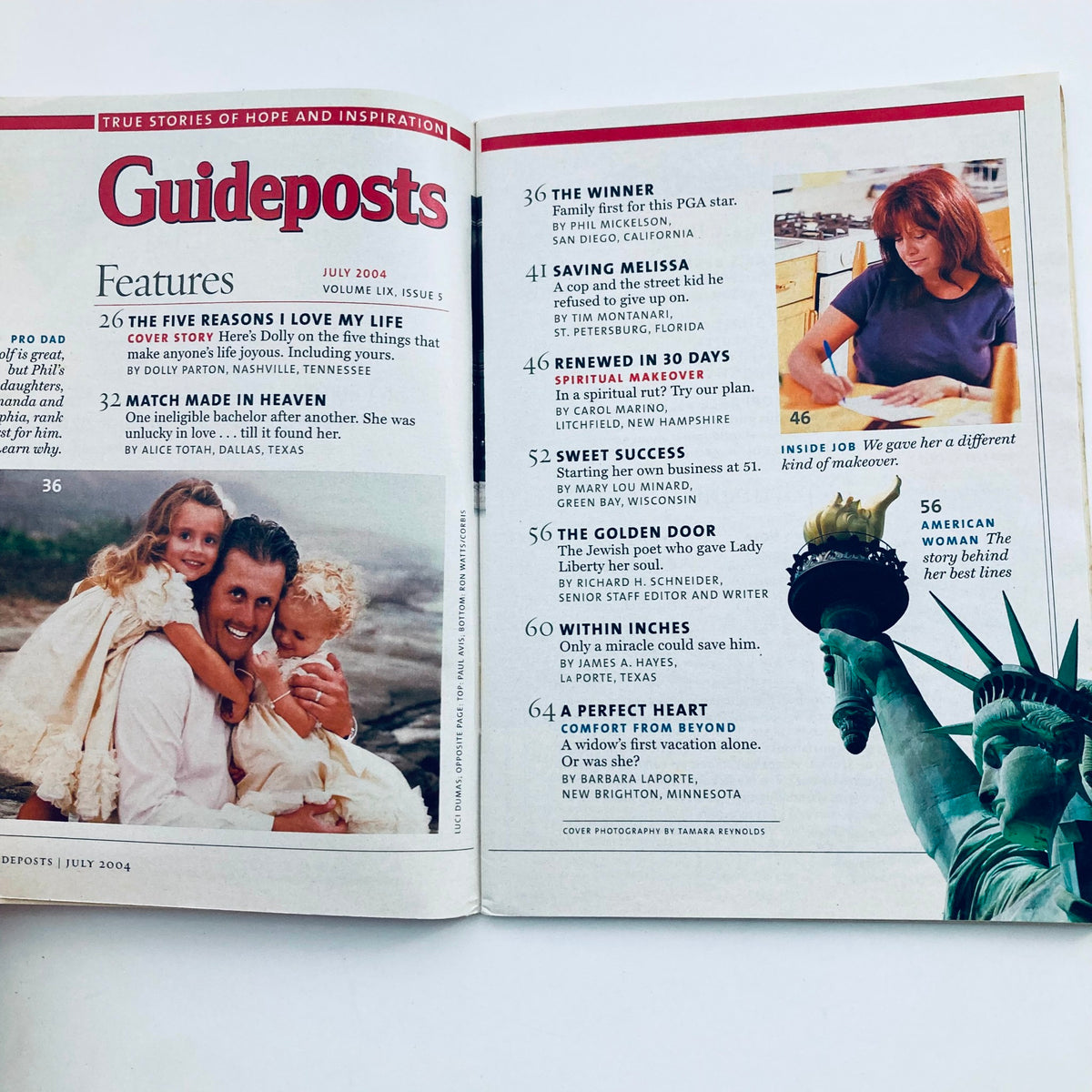 Get Dolly Parton's July 2004 Guideposts!