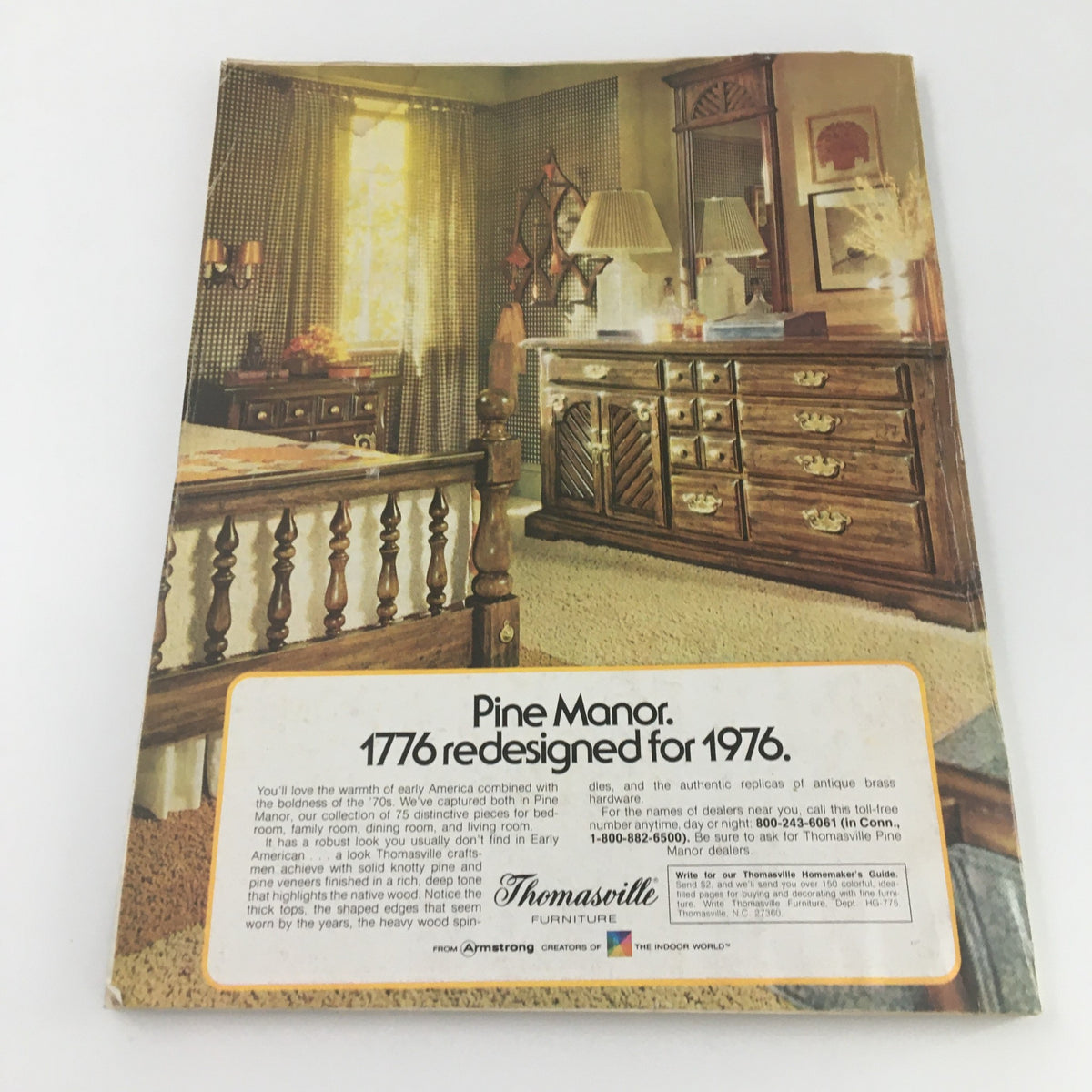 Vintage House & Garden Magazine October 1975 Common Sense Decorating, Newsstand