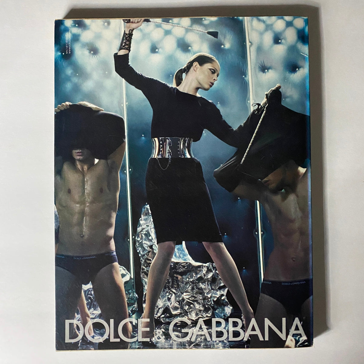 Cover of W Magazine August 2007 with a striking image of a model in a Dolce & Gabbana outfit, illustrating high fashion and design.