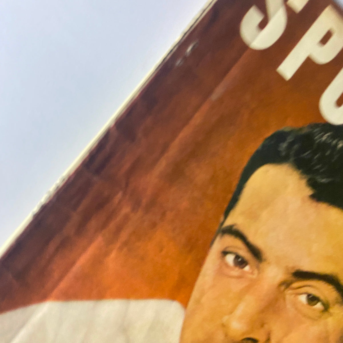 Close-up of the Sport Magazine September 1949 cover, highlighting Joe DiMaggio, an emblematic figure in baseball and sports memorabilia.