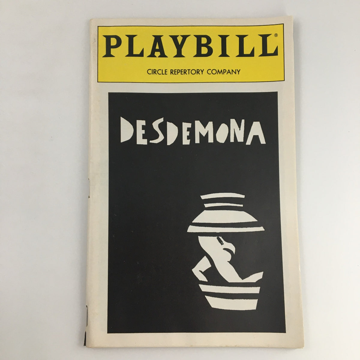 1993 Playbill from Circle Repertory Company for 'Desdemona' featuring a unique cover design.