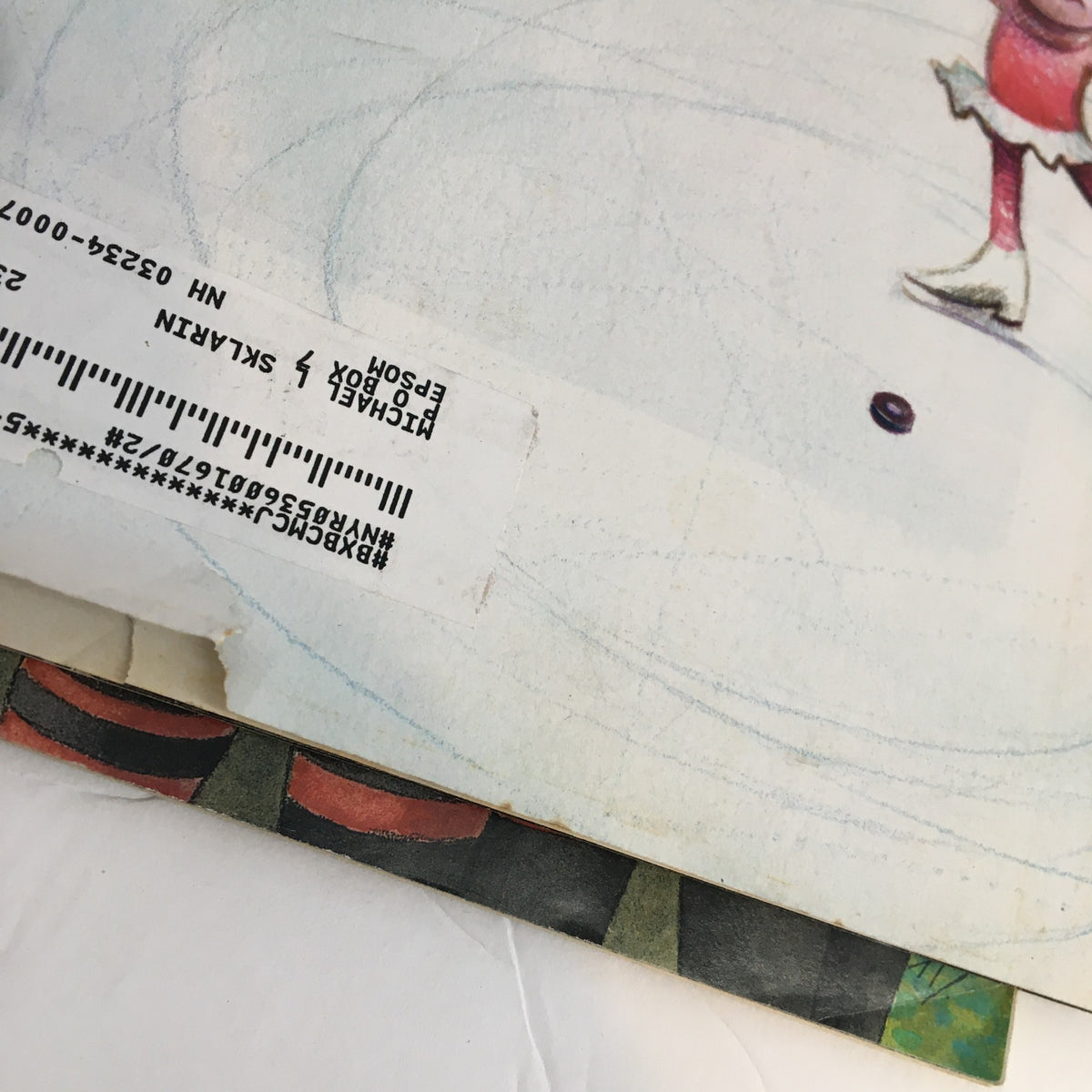 Detail of the magazine spine from The New Yorker Full Magazine January 13 2003, showcasing the date and identifier label.