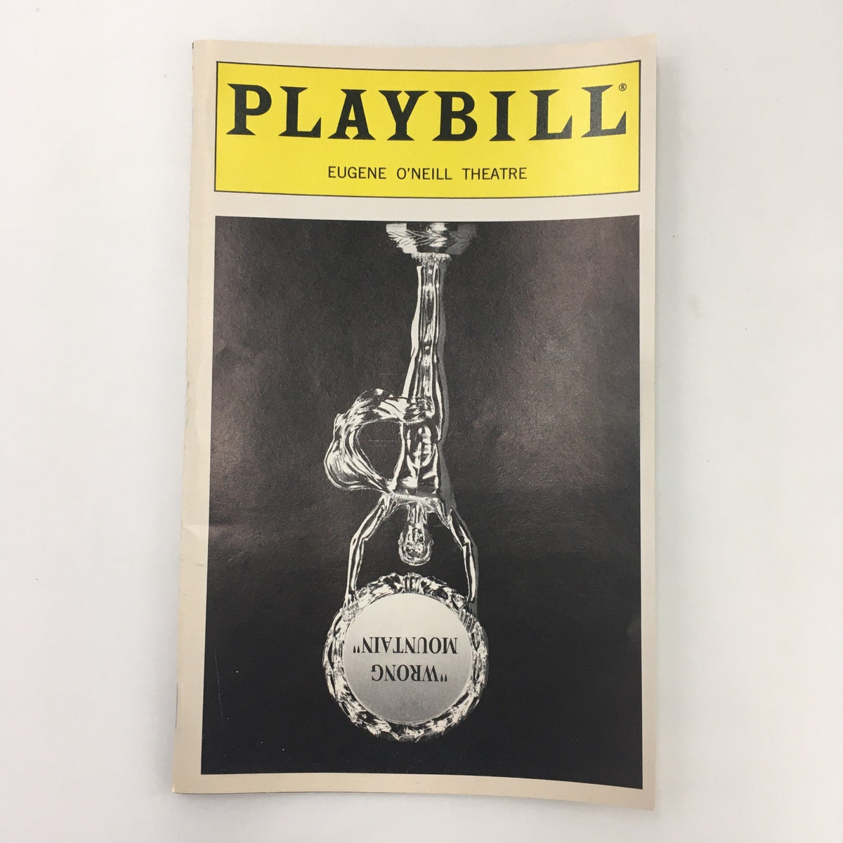 2000 Playbill for 'Wrong Mountain' at Eugene O'Neill Theatre featuring a cover image highlighting the play's title.