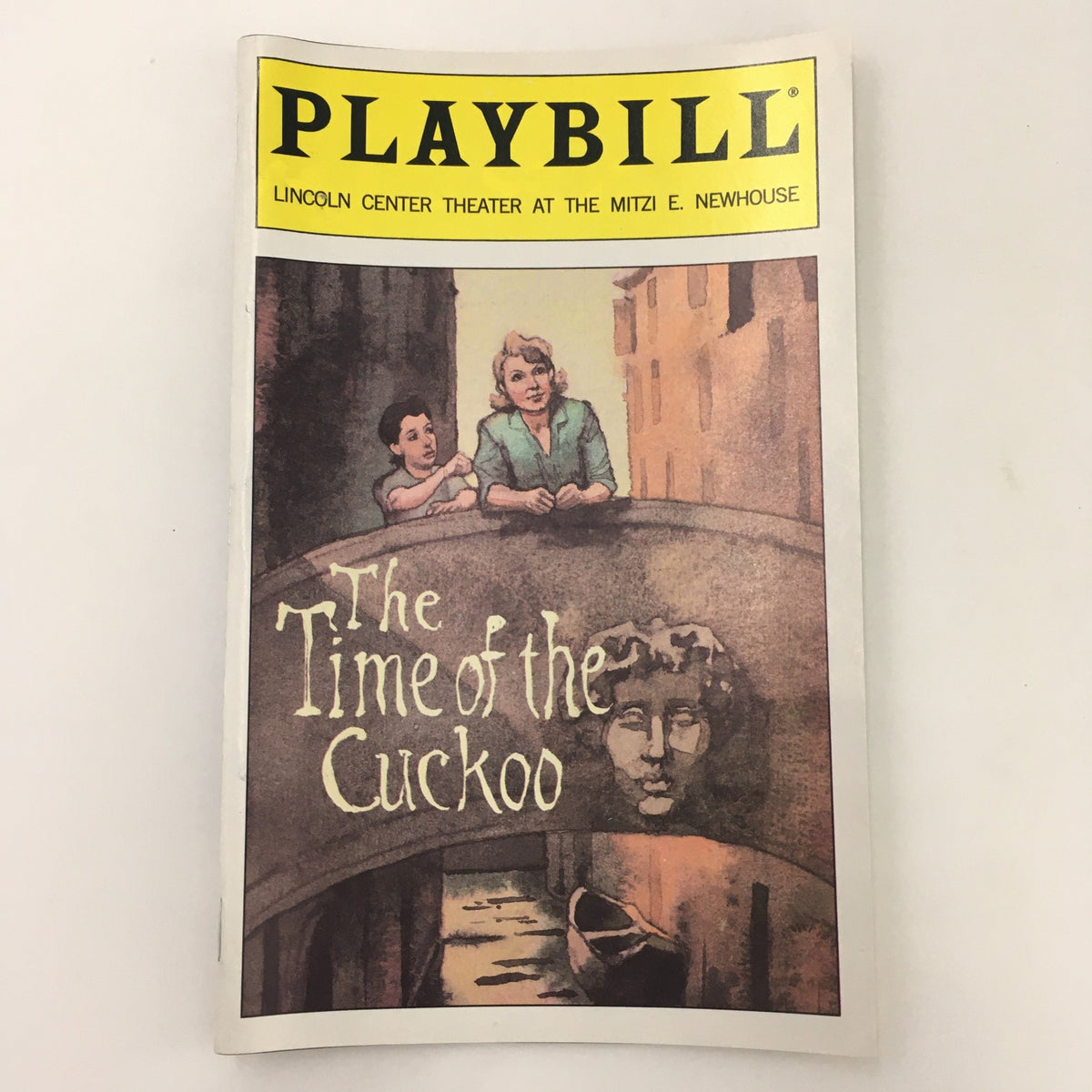 2000 Lincoln Center Theater 'The Time of the Cuckoo' Playbill cover with artistic depiction related to the production.