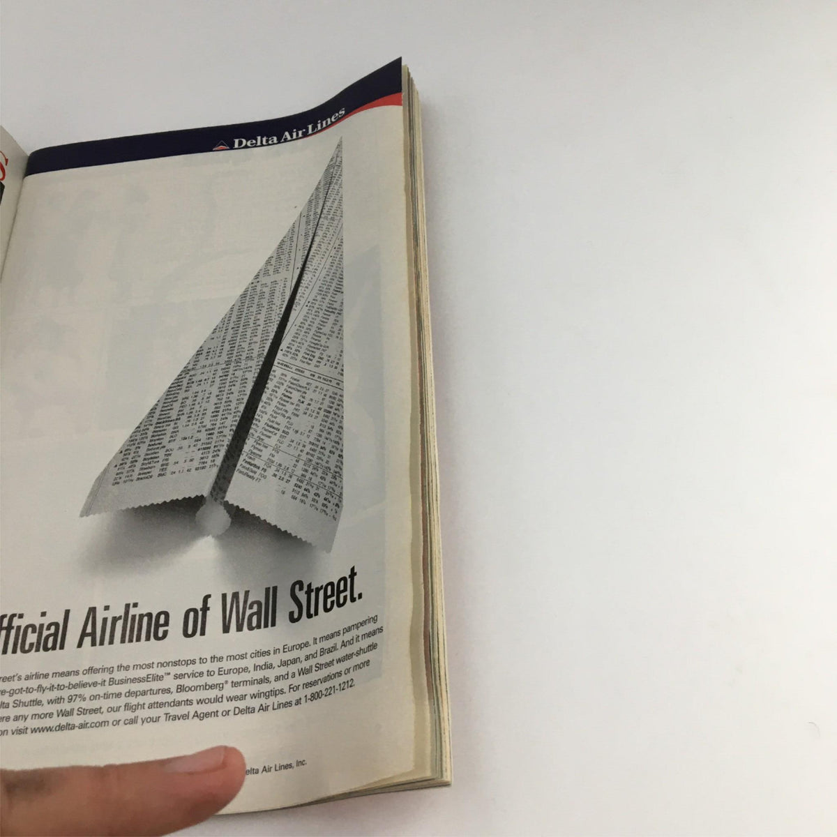 Ad page from the 2000 Playbill for The Moment When by Playwrights Horizons, showcasing a promotional advertisement.