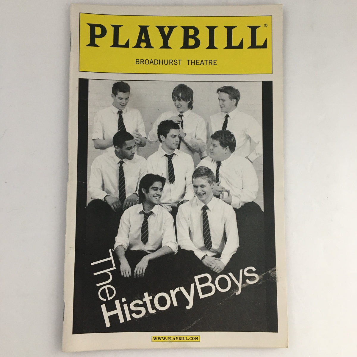 2006 Playbill Broadhurst Theatre 'The History Boys' Samuel Anderson James Corden