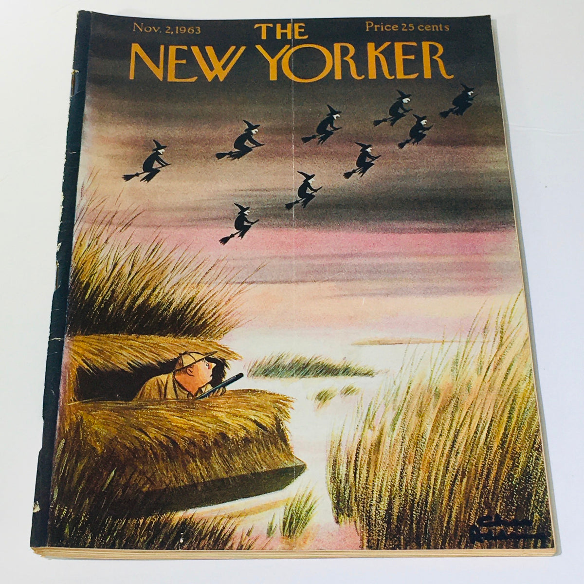 The New Yorker: November 2 1963 - Full Magazine Theme Cover by Chas Addams