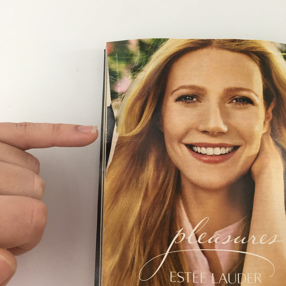 2006 Playbill Lincoln Center Theater 'Awake and Sing!' featuring an advertisement for Estée Lauder products with a smiling model.