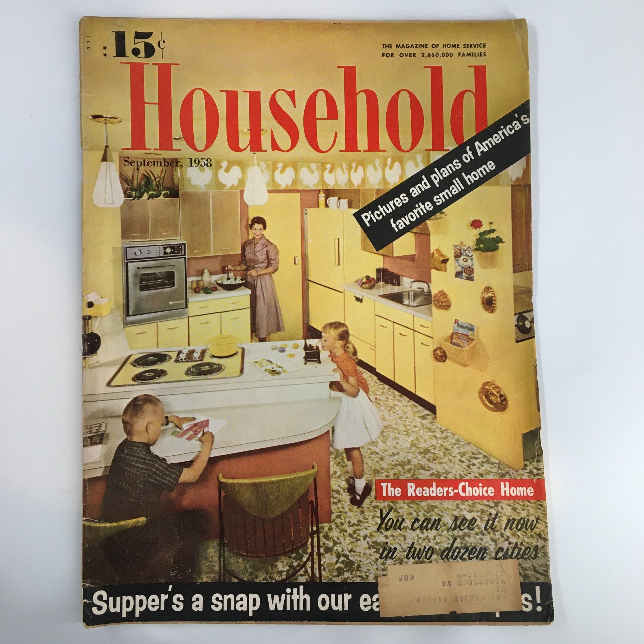VTG Household Magazine Sept 1958