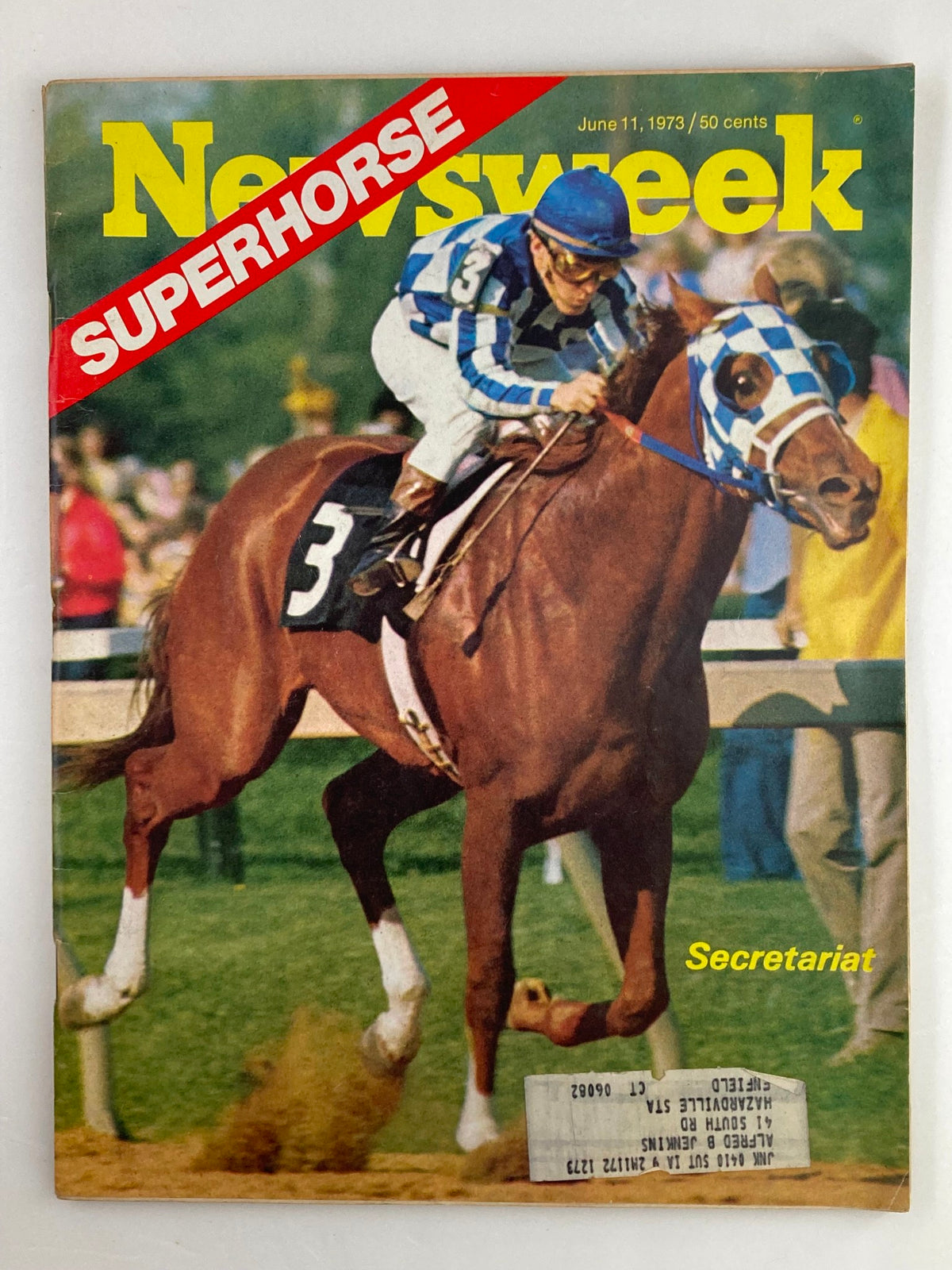 Newsweek Magazine June 11 1973 Secretariat The Superhorse