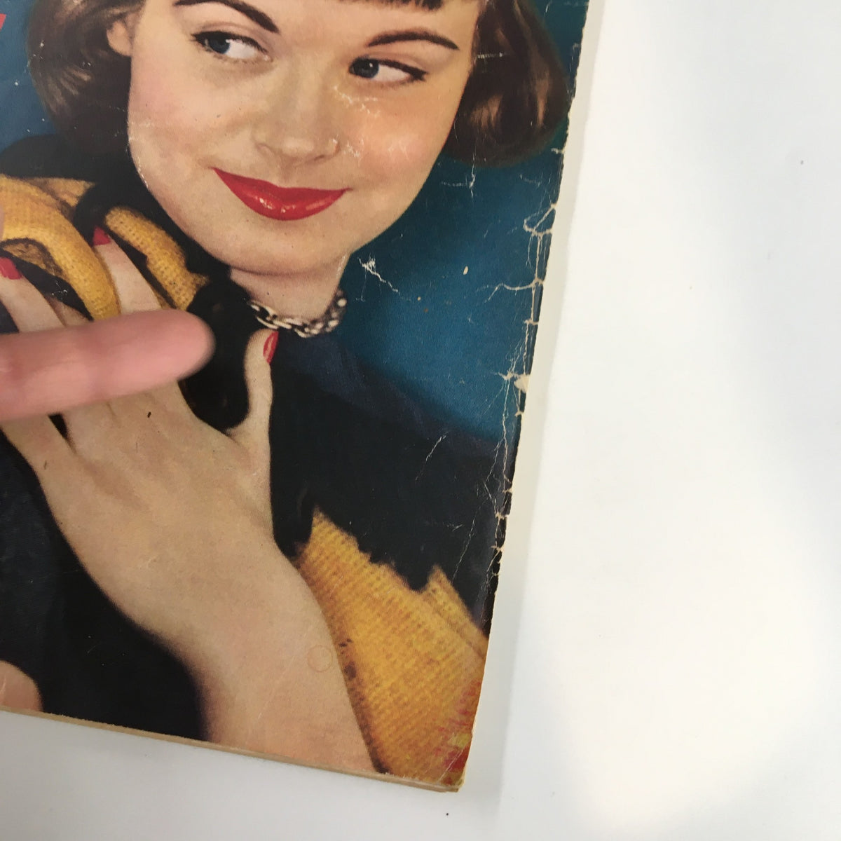 Front cover of Modern Romances Magazine March 1963 featuring a woman with stylish hair and makeup, showcasing the vintage fashion and design of the era.