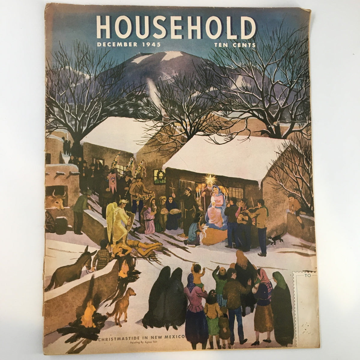 Vintage 1945 Household Magazine