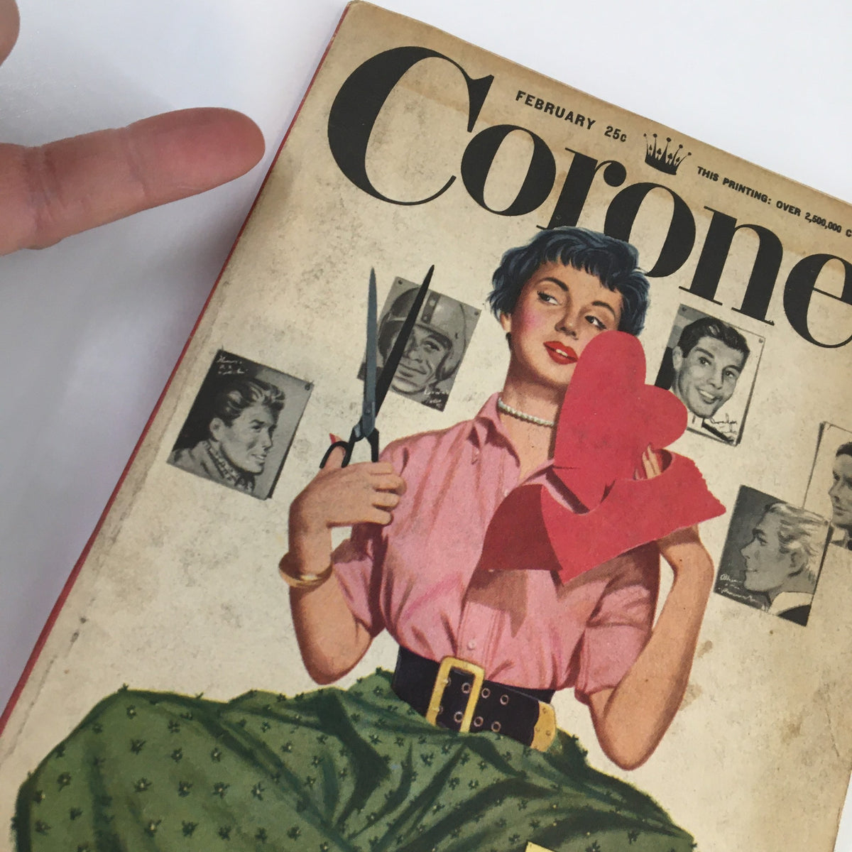 Vintage Coronet Magazine February 1950 That Mysterious Stuff Called Snow