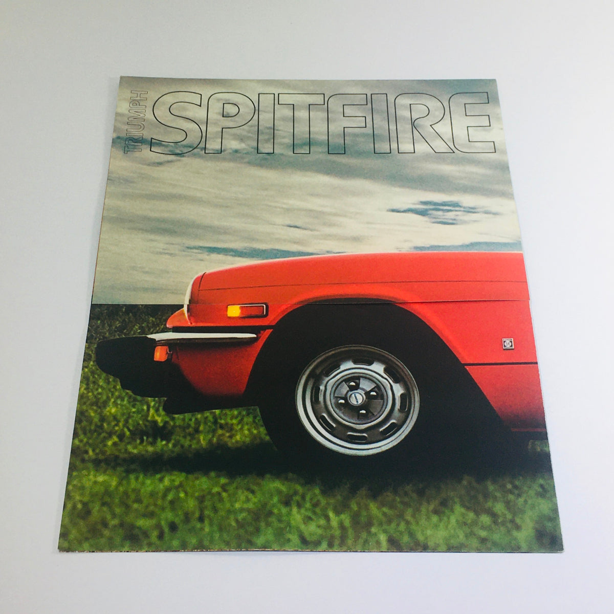 Vintage Triumph Spitfire 4-Cylinder 2-Door Soft-top Convertible Car Brochure
