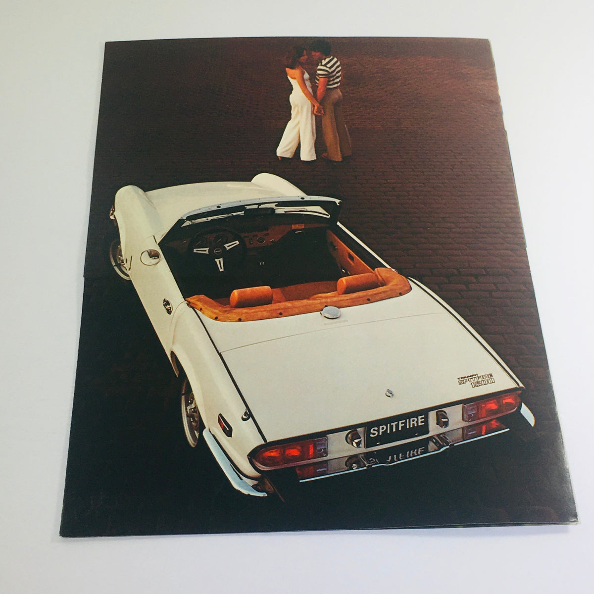 Vintage Triumph Spitfire 4-Cylinder 2-Door Soft-top Convertible Car Brochure