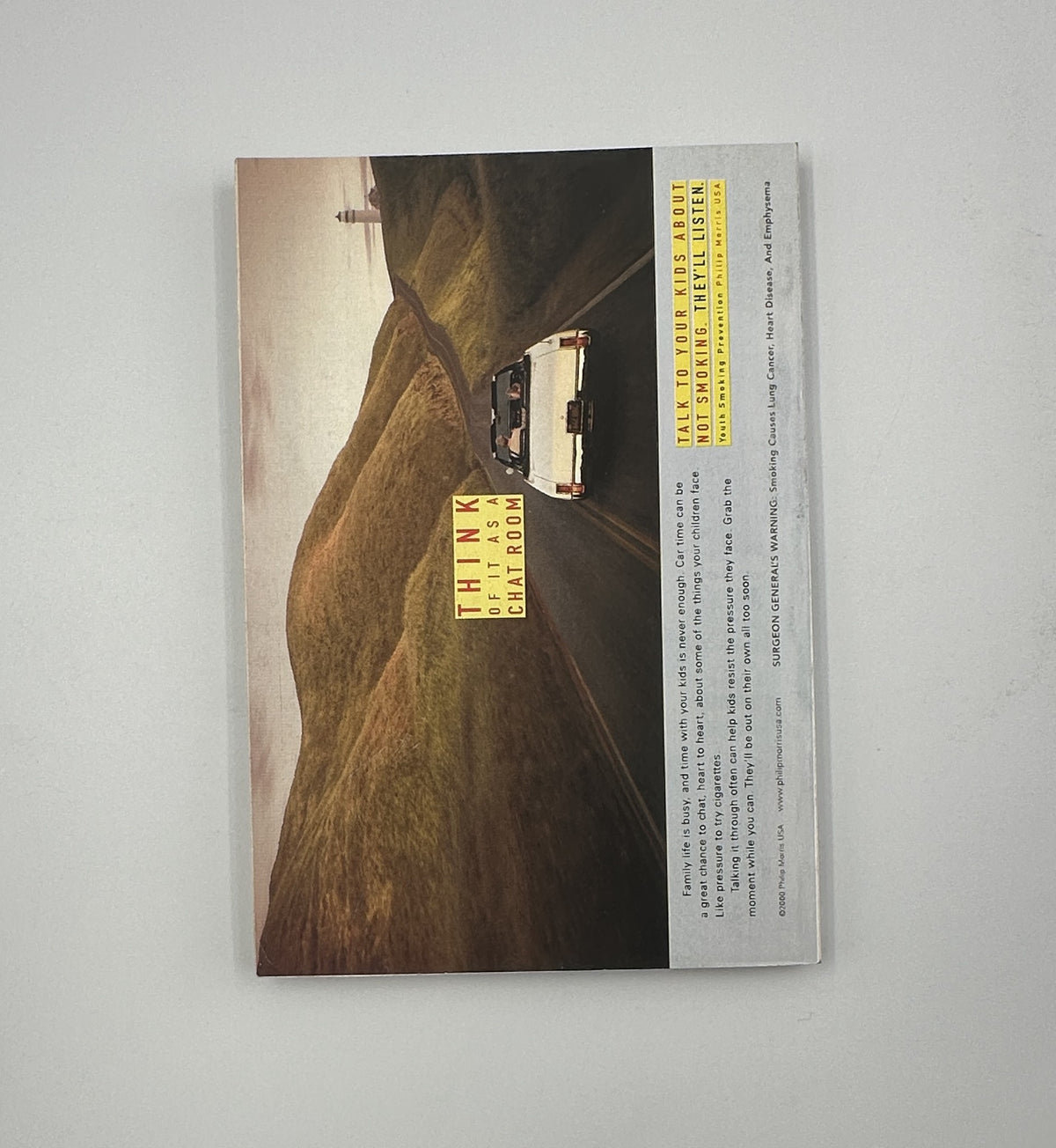 Back cover of TV Guide Magazine dated July 29, 2000, presenting promotional content with scenic imagery.