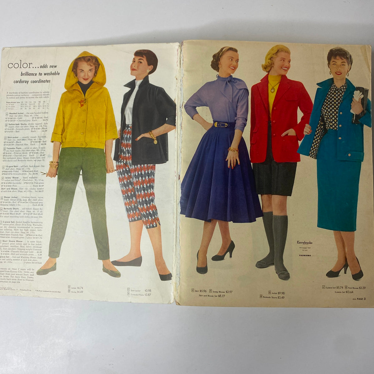 1955 Sears Roebuck and Co. Fall and Winter Catalog