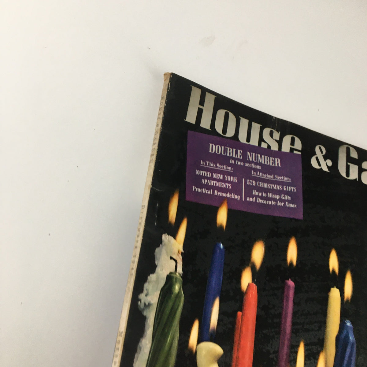 Vintage House & Garden Magazine December 1941 Noted New York Apartments No Label