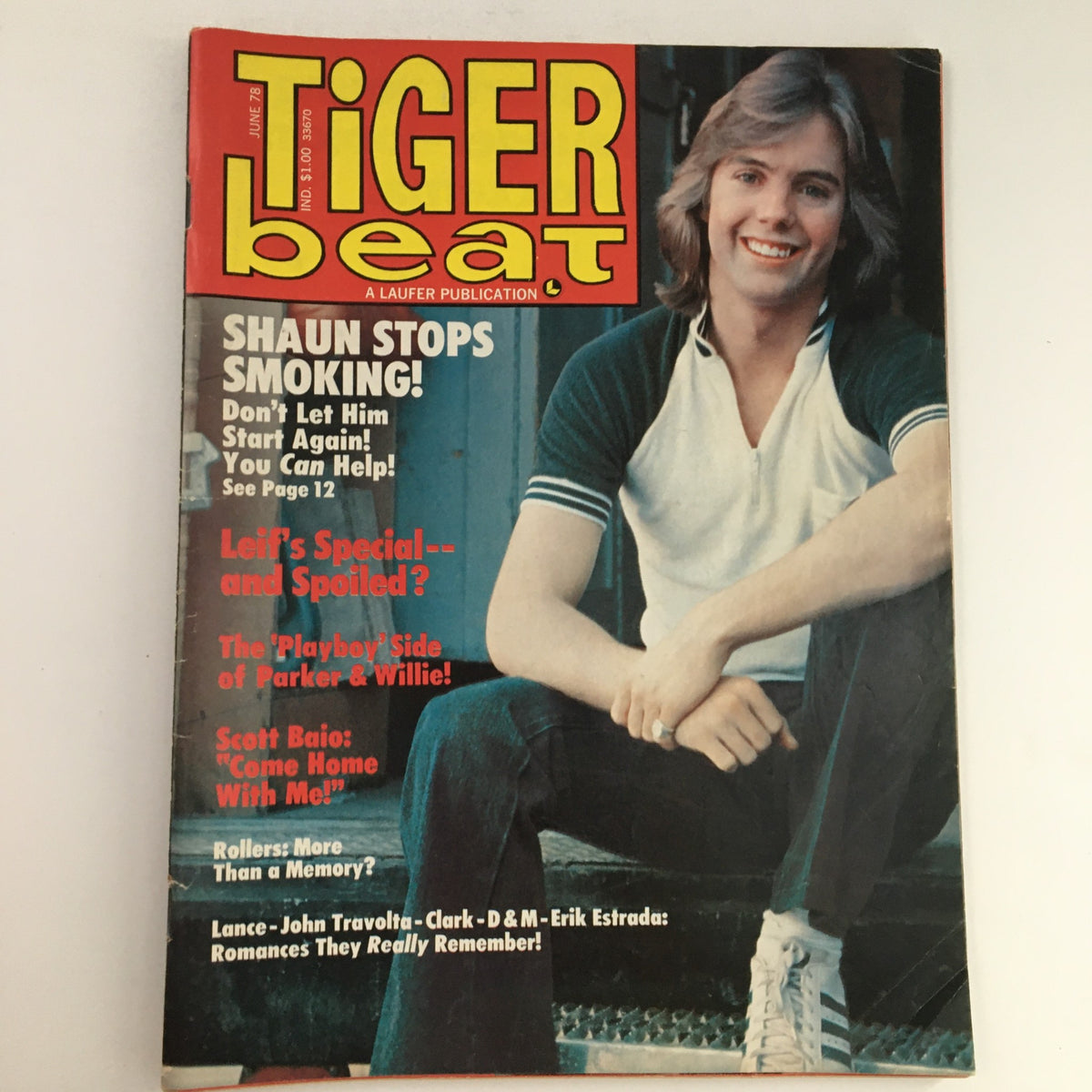 Tiger Beat Magazine June 1978 Shaun Cassidy & Leif Garrett & Scott Baio