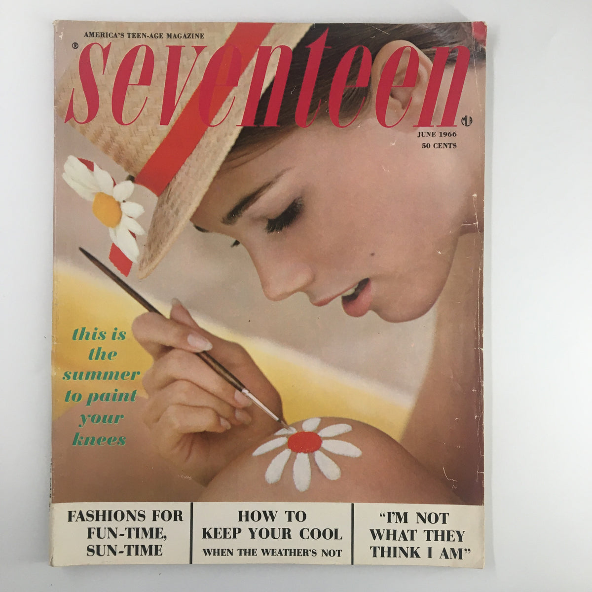 Seventeen Magazine June 1966 How To Keep Your Cool When Hot Weather No Label