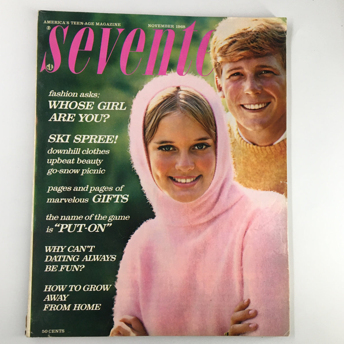 Seventeen Magazine November 1968 Why Can't Dating Always Be Fun? No Label