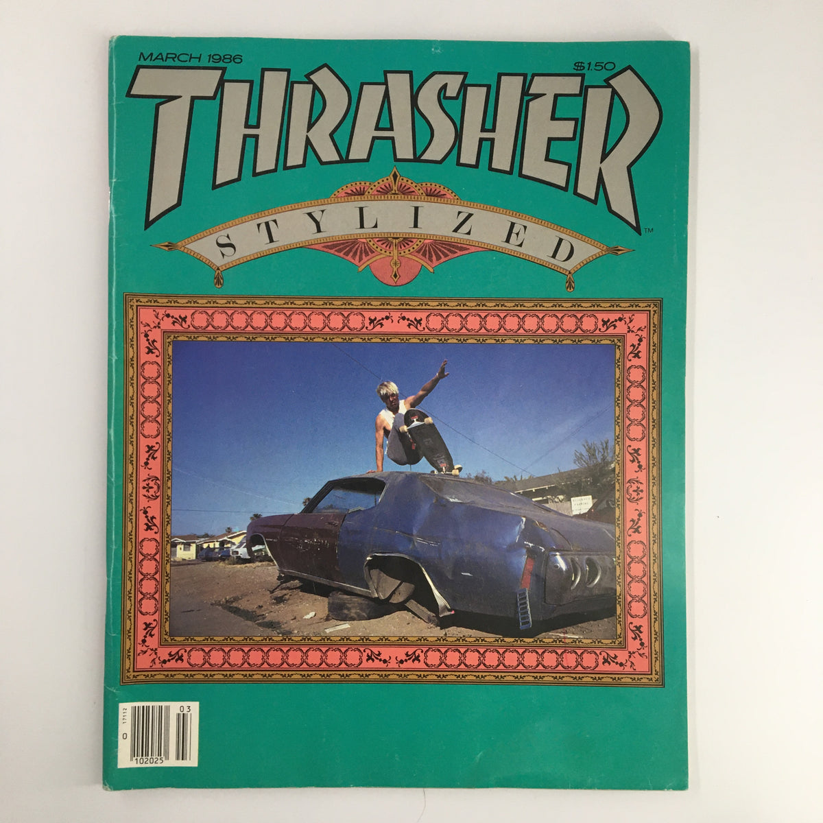 Thrasher Magazine March 1986 Natas Kaupas Shows Different Kind Demo No Label