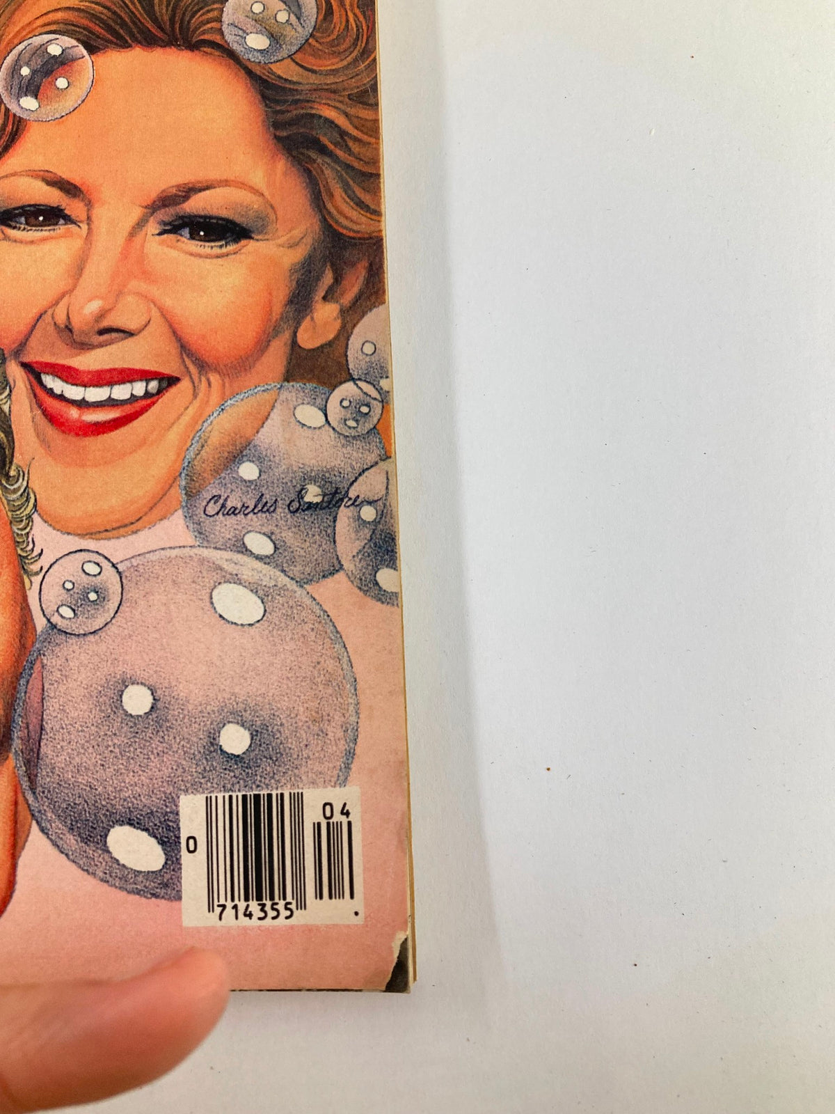 TV Guide Magazine January 26 1980 featuring Richard Mulligan, artistic cover image illustrating a smiling woman surrounded by bubbles.