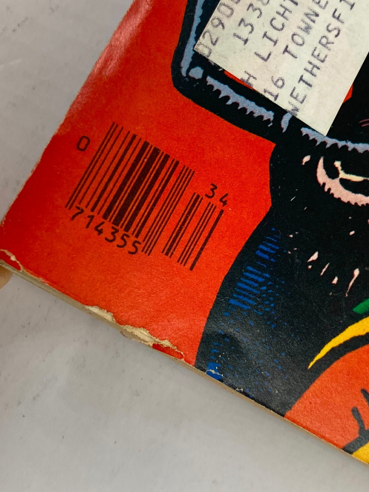 Close-up view of the barcode and lower corner detail of TV Guide Magazine August 25 1979 Picking the Winners Western New England Edition.