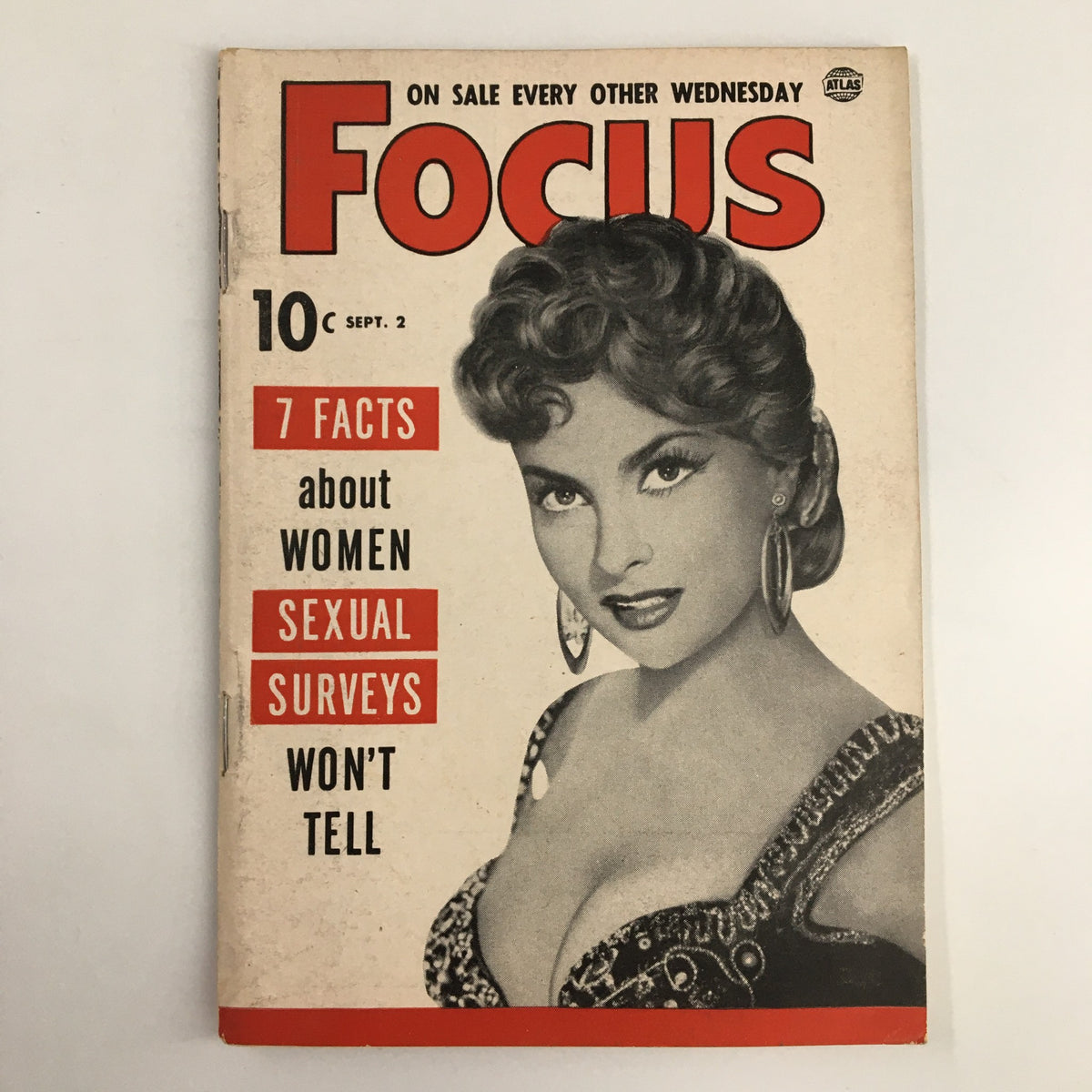 Vintage Focus Magazine September 2 1953 7 Facts About Women Sexual Surveys No Label