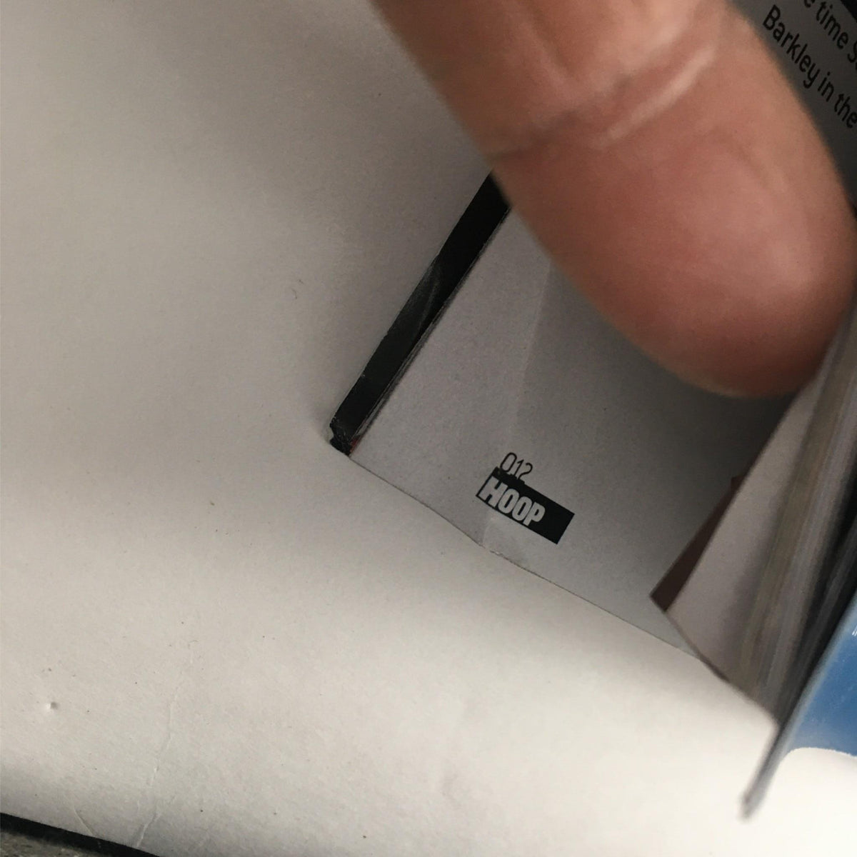 Interior detail of Hoop Magazine June 2013, highlighting page 012 with a focus on LeBron James vs. Charles Barkley, illustrating the magazine's captivating basketball articles.